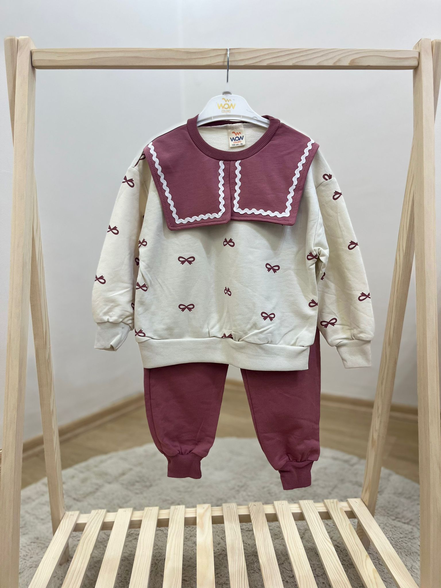 2-5 YAŞ BORDO YAKALI TAKIM